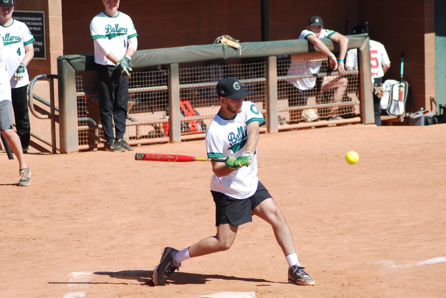 LIVIN’ HUNGRY PREMIUM LEATHER BATTING GLOVES - ST. PATRICK’S DAY