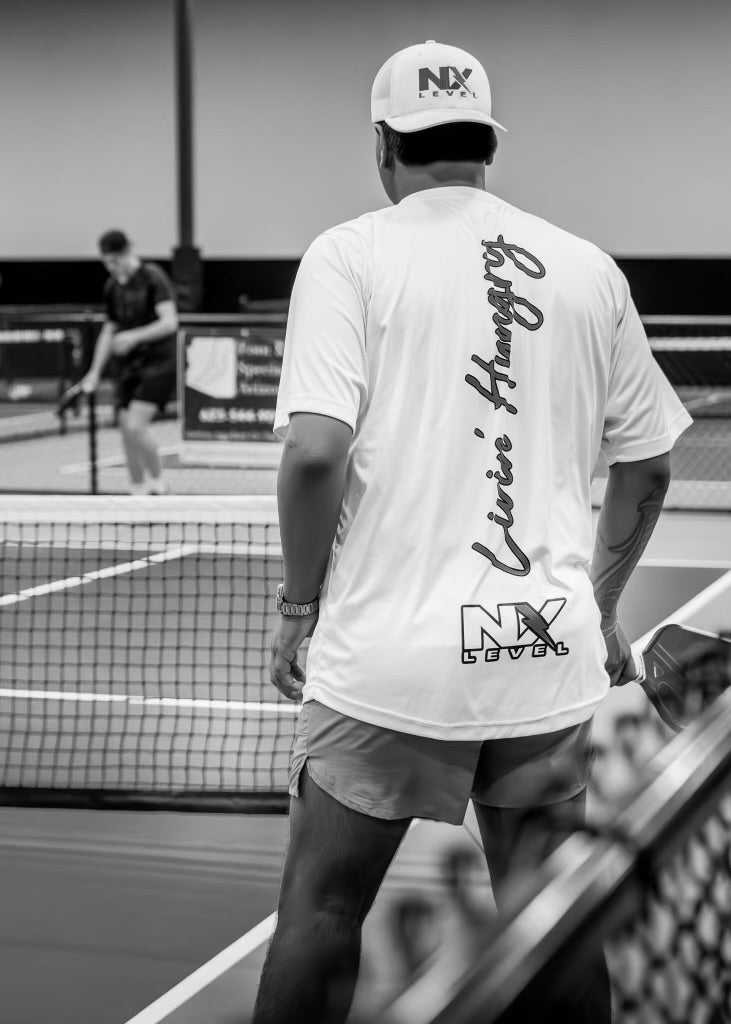 LIVIN’ HUNGRY X NEXTLEVEL COLLAB JERSEY - WHITE