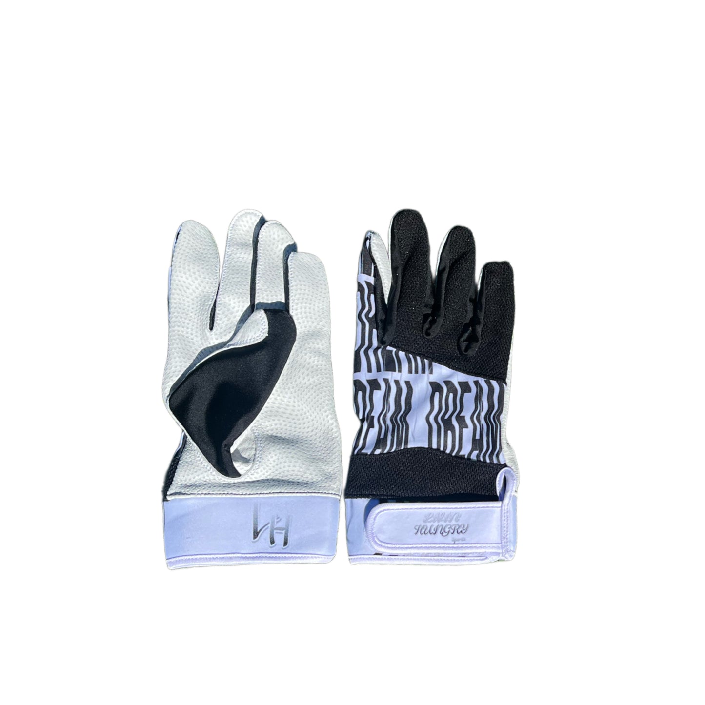 LIVIN’ HUNGRY PREMIUM LEATHER BATTING GLOVES - DREAM