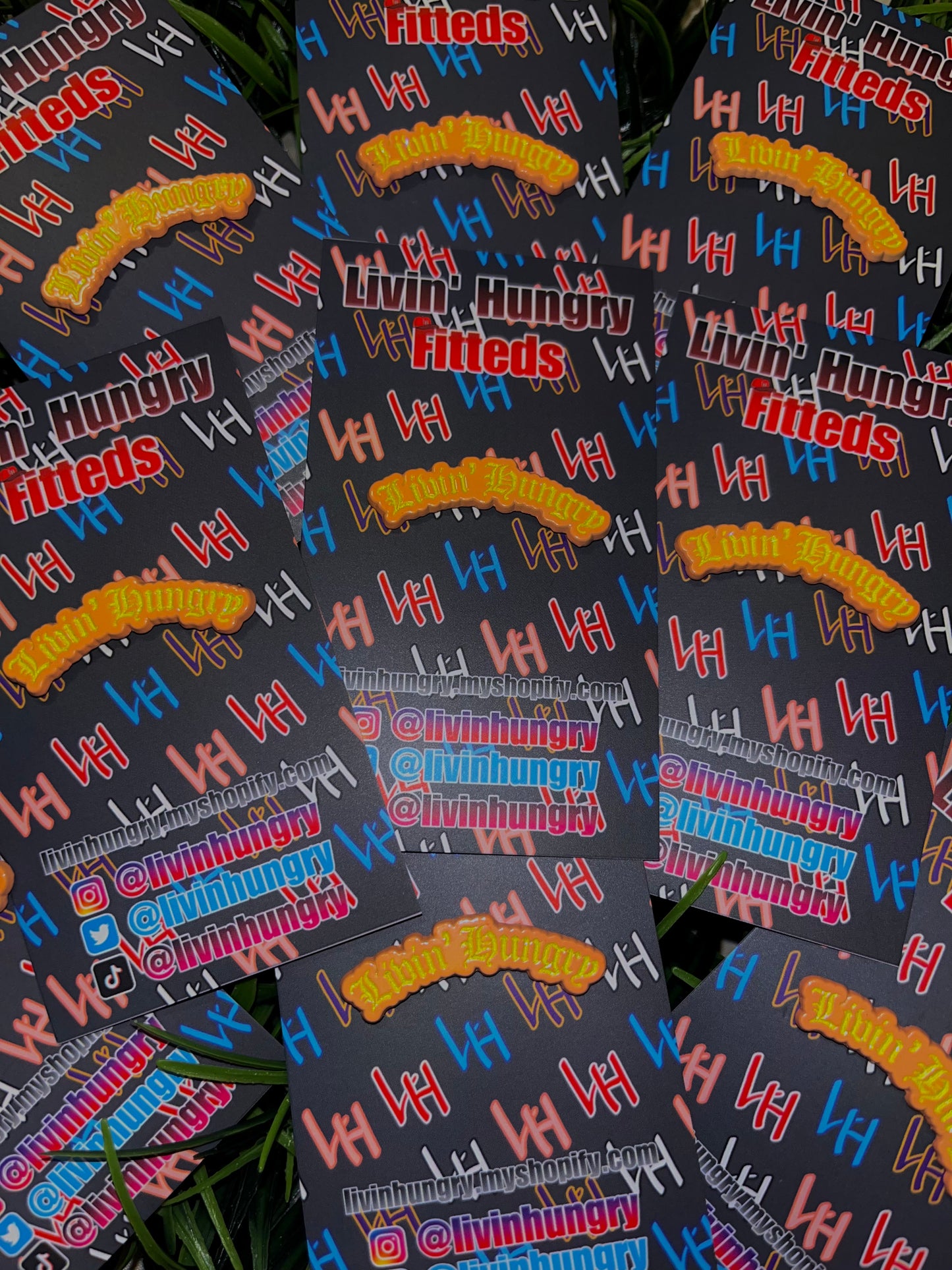 LIVIN’ HUNGRY GLITTER PIN - EASTER