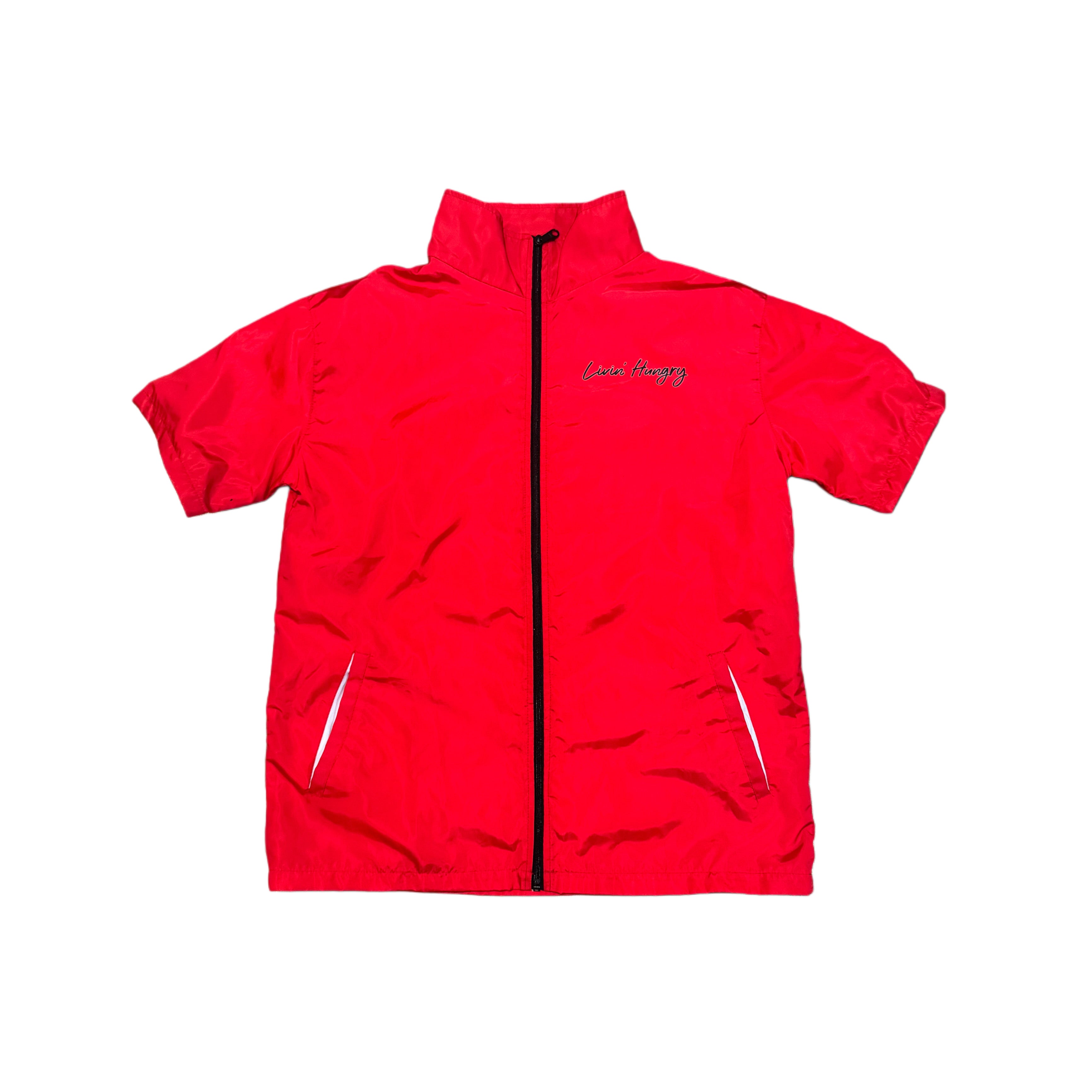 LIVIN’ HUNGRY WINBREAKER ZIP-UP