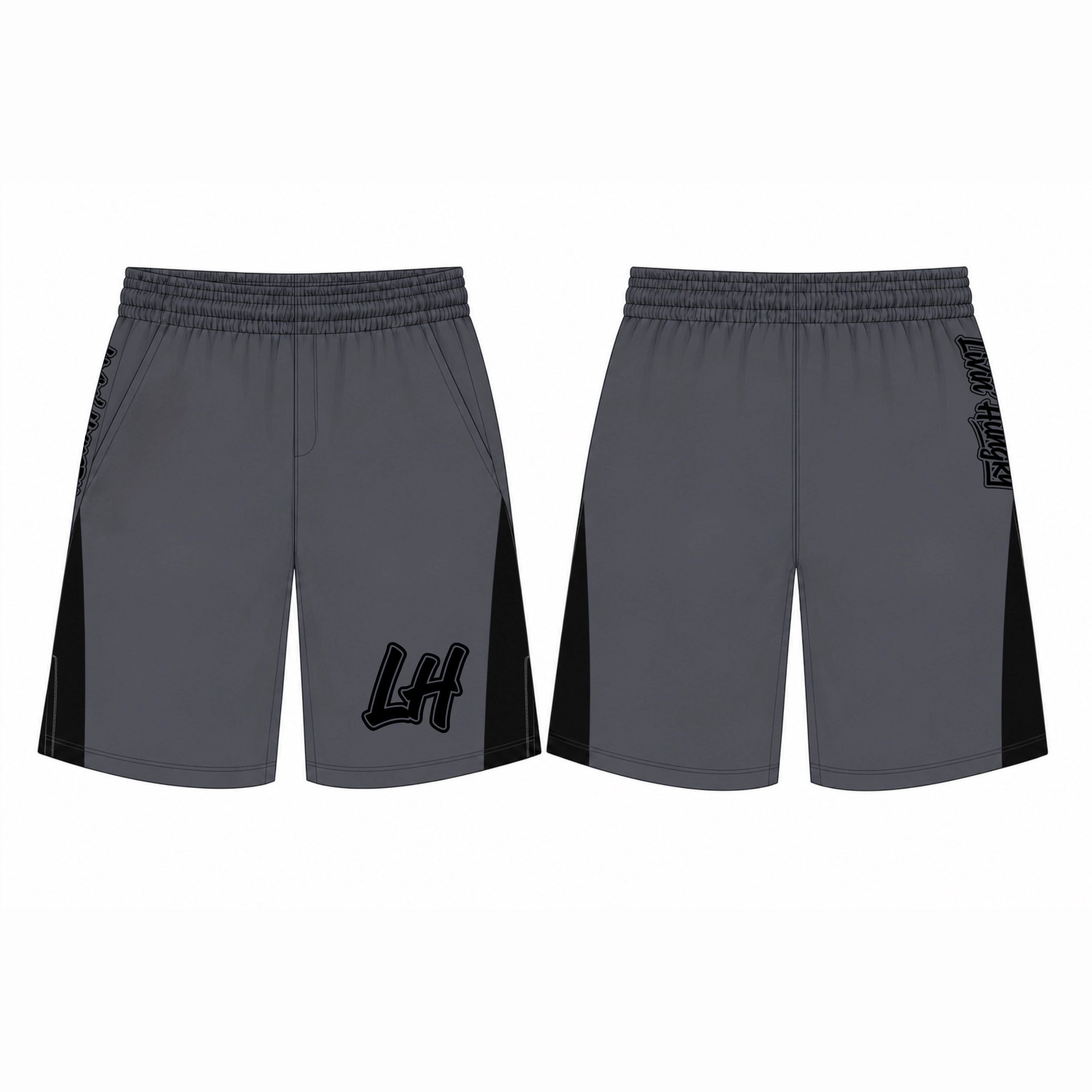 LIVIN’ HUNGRY POLYESTER SHORTS
