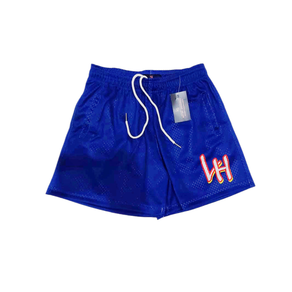 LIVIN’ HUNGRY NAVY BLUE MESH SHORTS