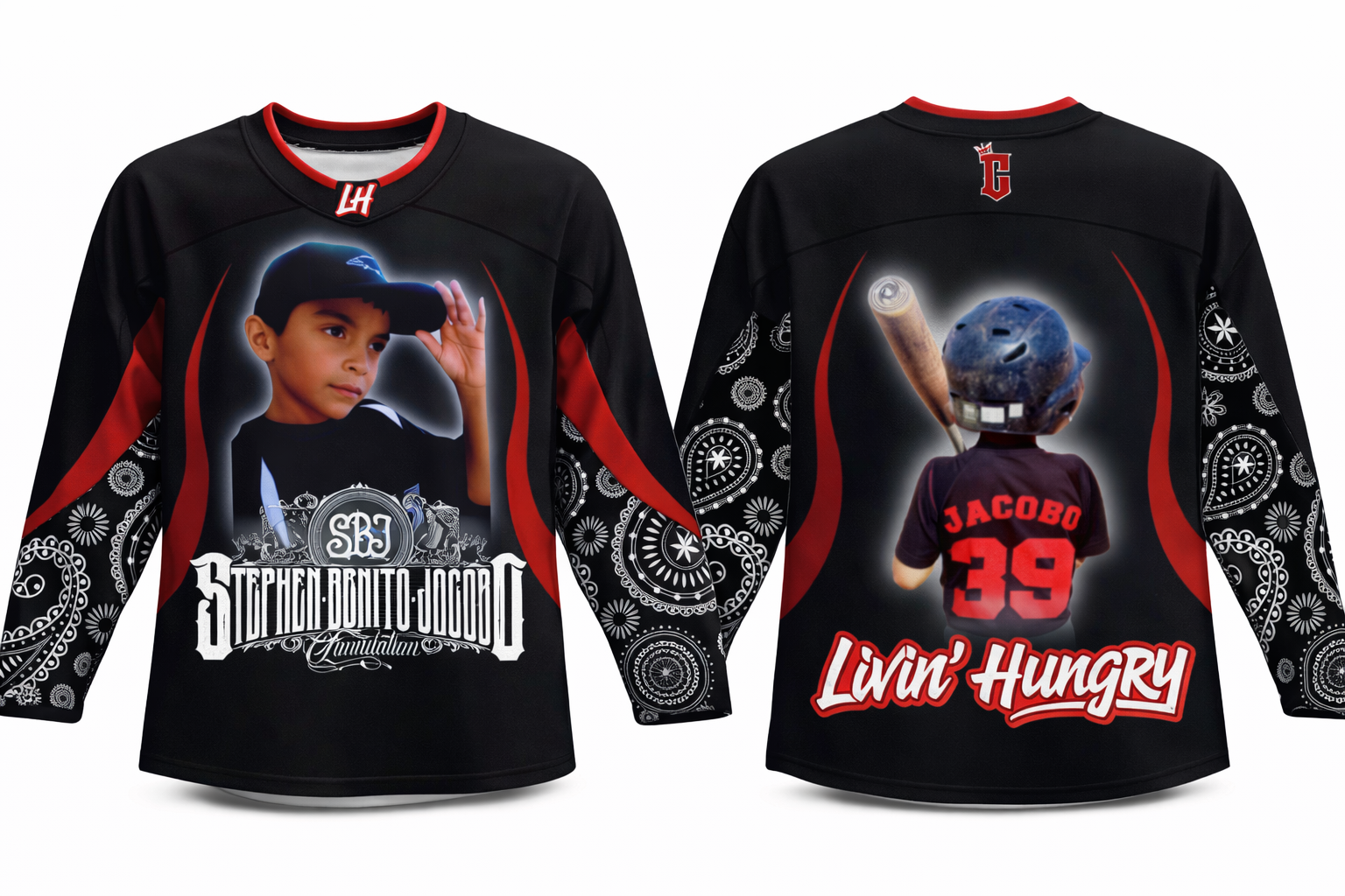 LIVIN’ HUNGRY STEPHEN BENITO JACOBO JERSEY