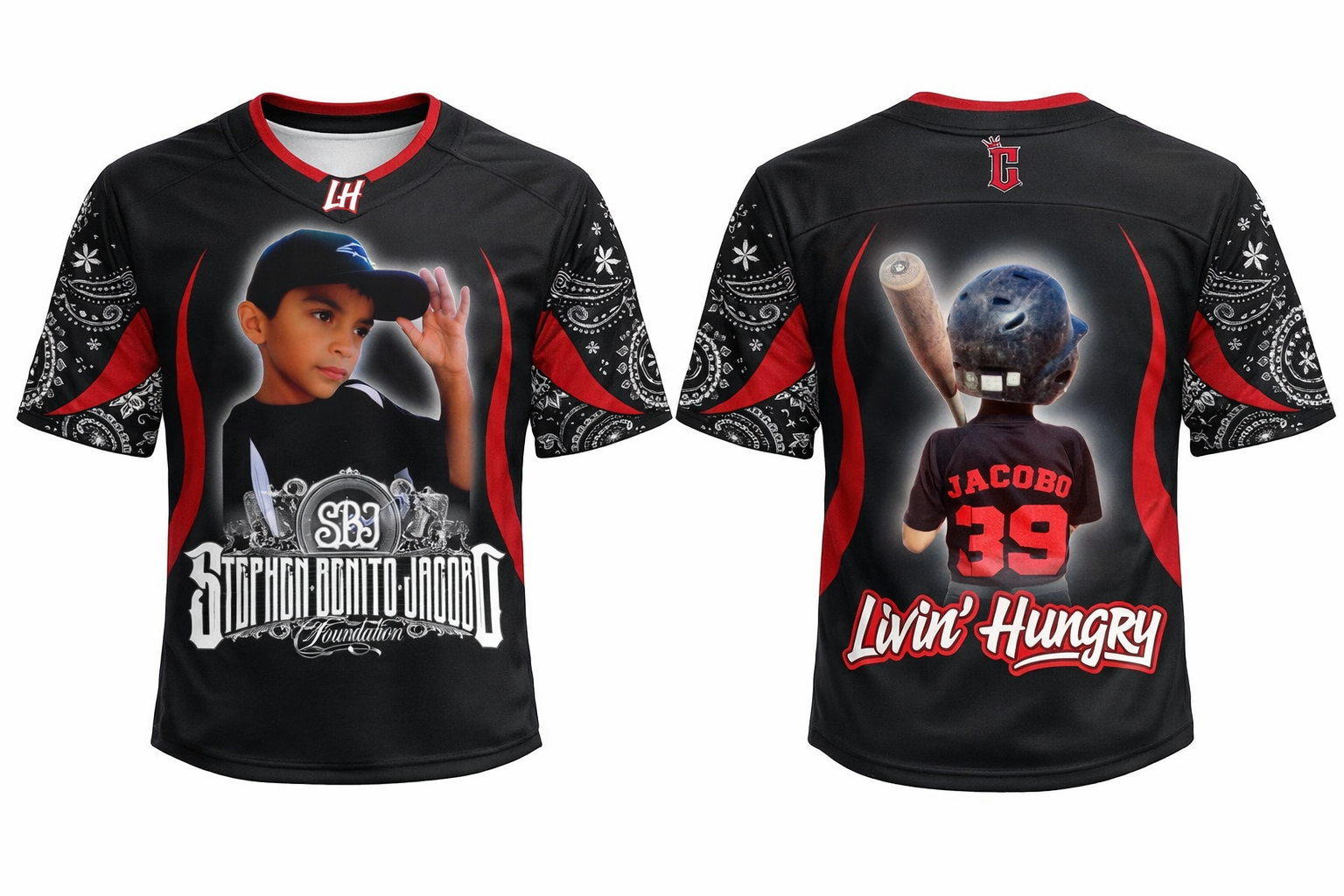 LIVIN’ HUNGRY STEPHEN BENITO JACOBO JERSEY