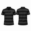 LIVIN’ HUNGRY SHADOW STRIPE POLO