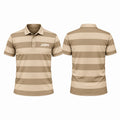 LIVIN’ HUNGRY DESERT STRIPE POLO