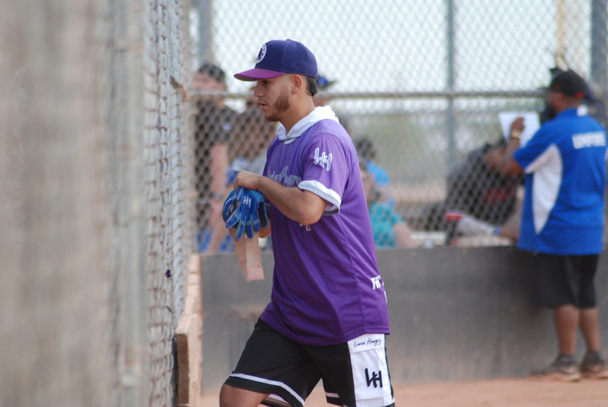 LIVIN’ HUNGRY BLACK ATHLETIC SHORTS