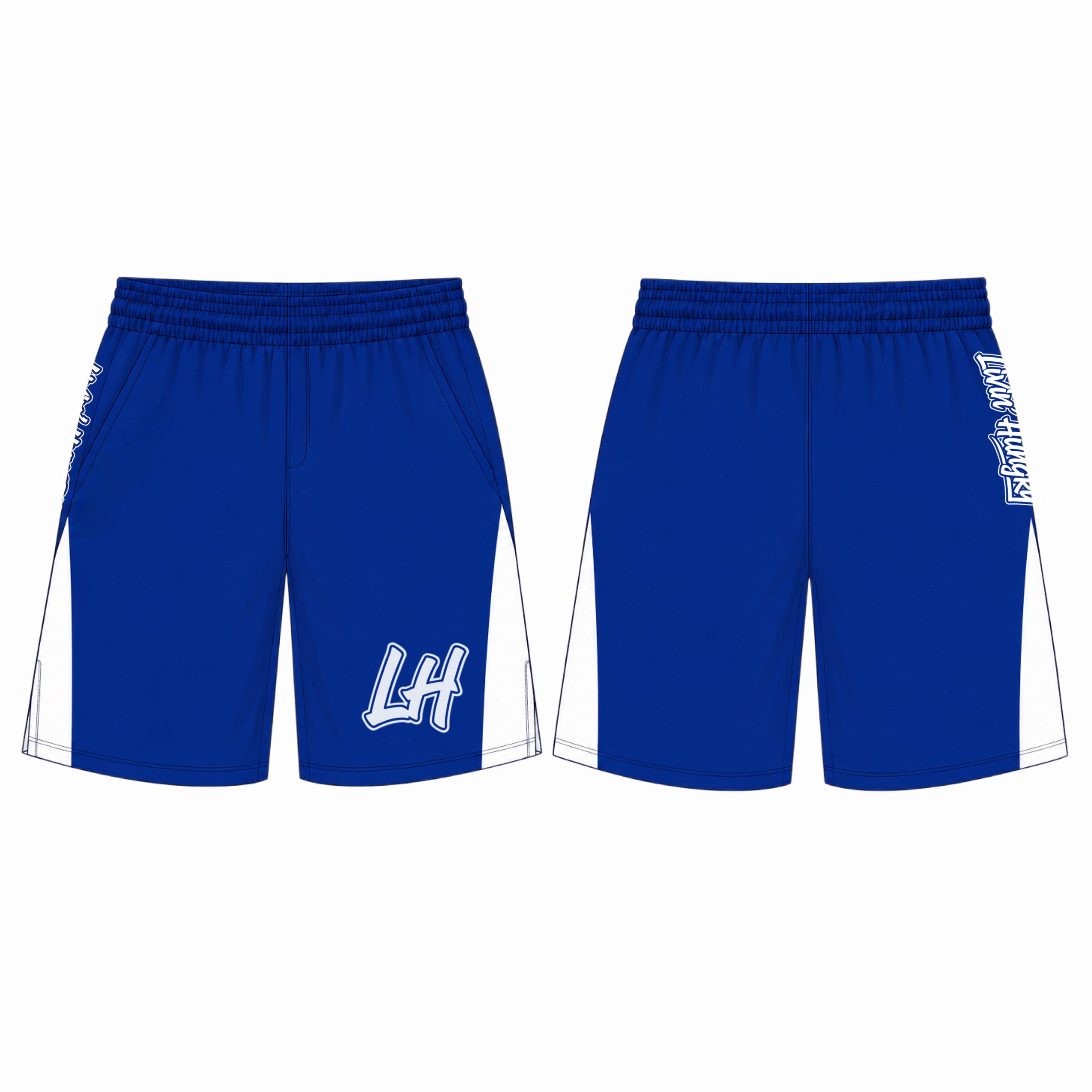 LIVIN’ HUNGRY POLYESTER SHORTS
