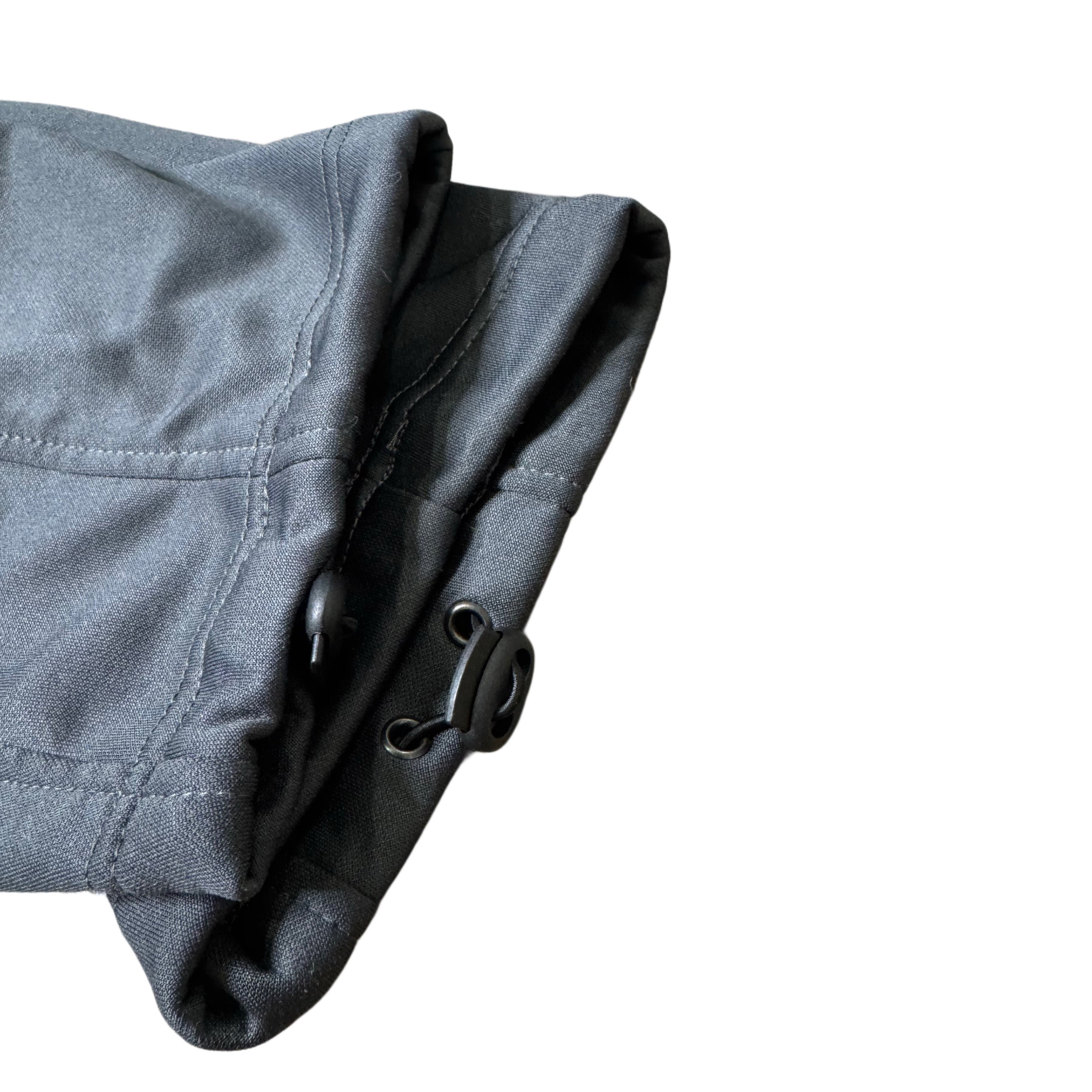 LIVIN’ HUNGRY CHARCOAL GREY FLEECE CARGO SWEATPANTS
