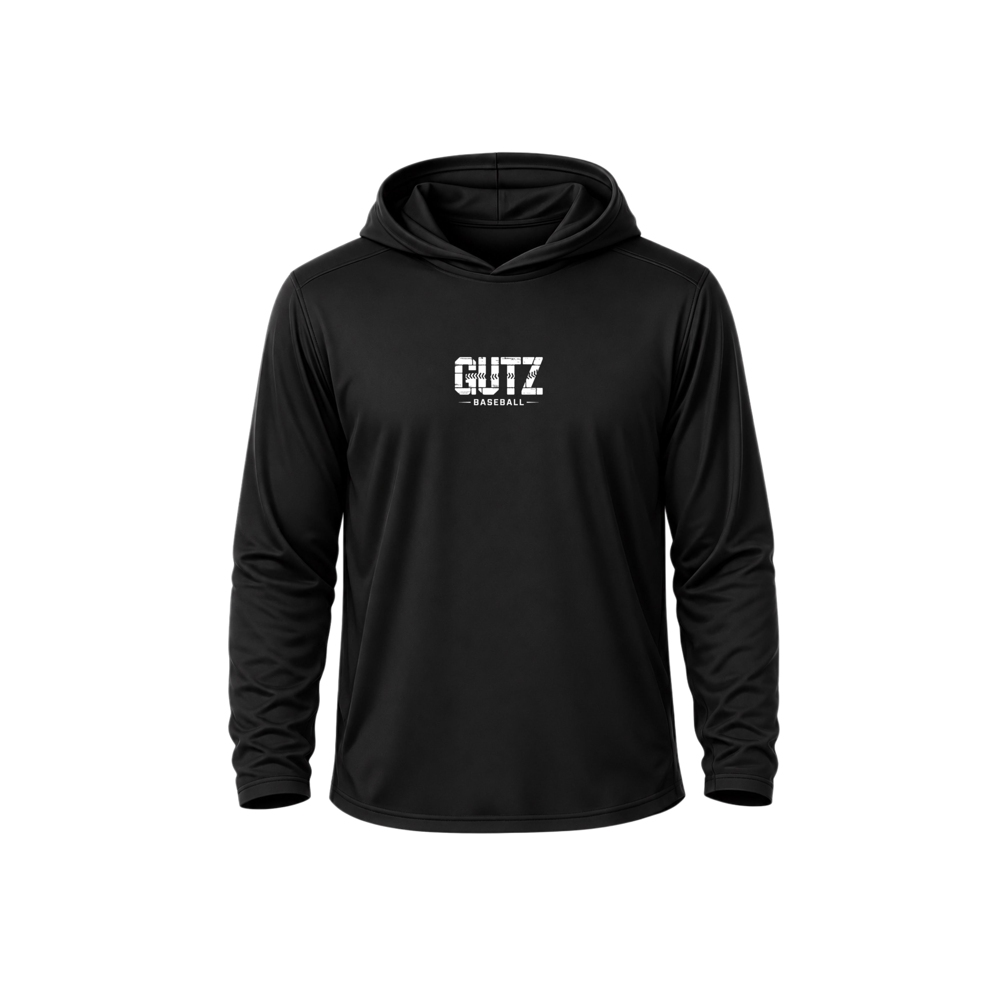 LIVIN’ HUNGRY x GUTZ BASEBALL LONG-SLEEVE HOODIE