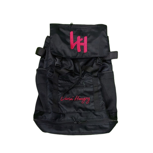 LIVIN’ HUNGRY BACKPACK - BRED