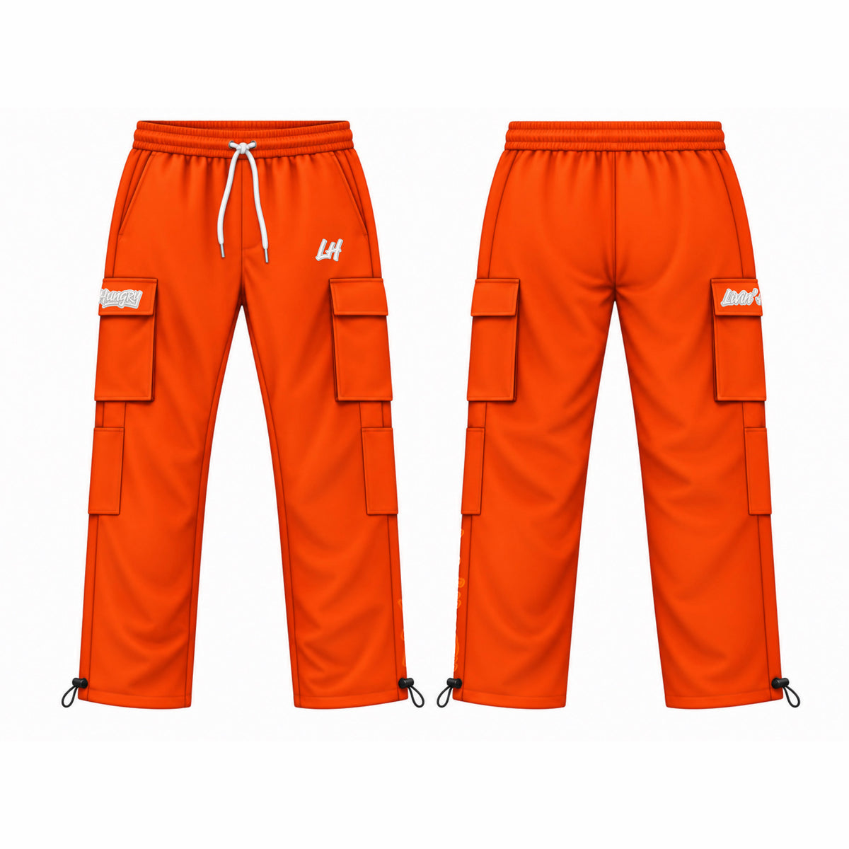 LIVIN’ HUNGRY FLEECE CARGO SWEATPANTS