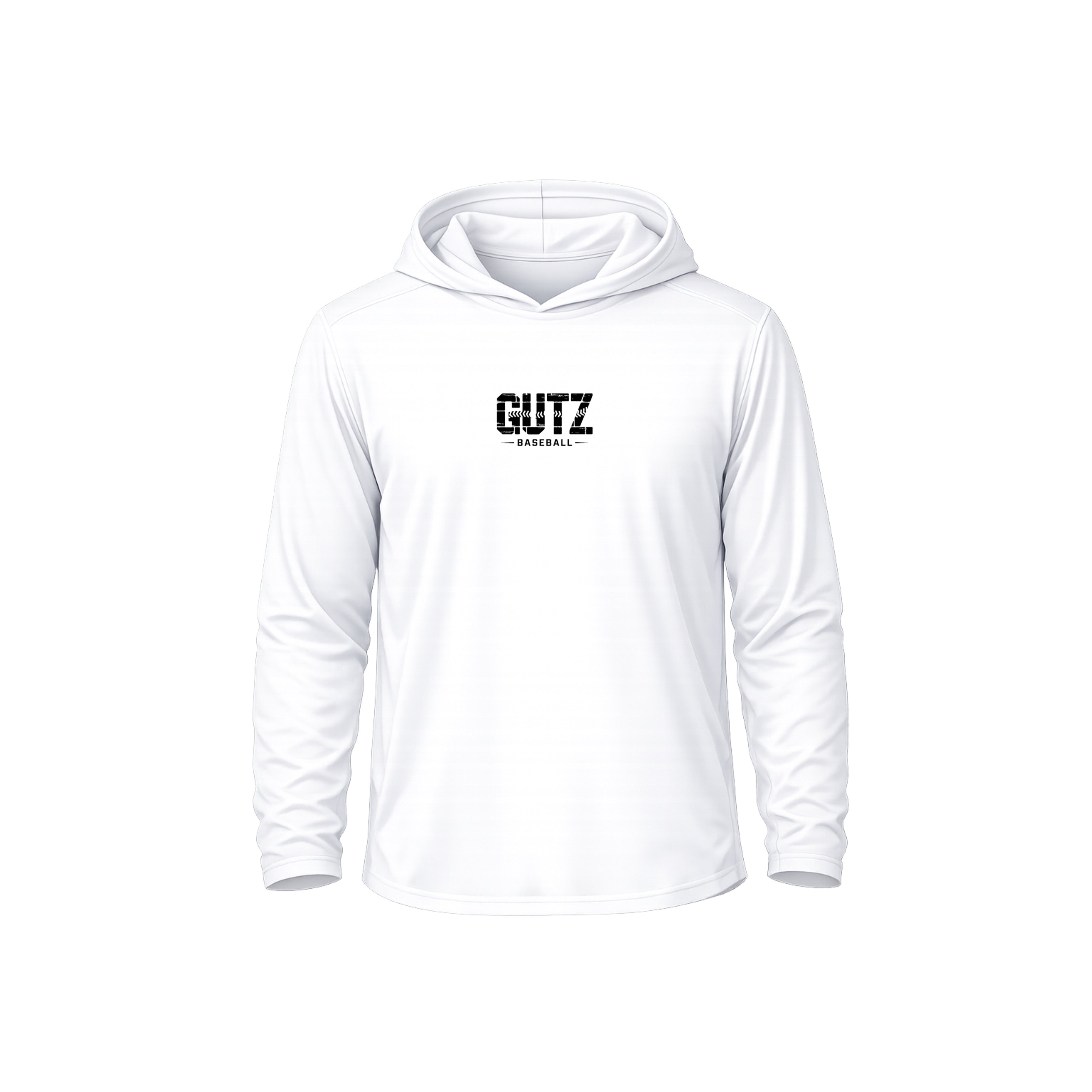 LIVIN’ HUNGRY x GUTZ BASEBALL LONG-SLEEVE HOODIE