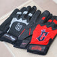 LIVIN’ HUNGRY PREMIUM PRO LEATHER BATTING GLOVES - SMOKE GRAY