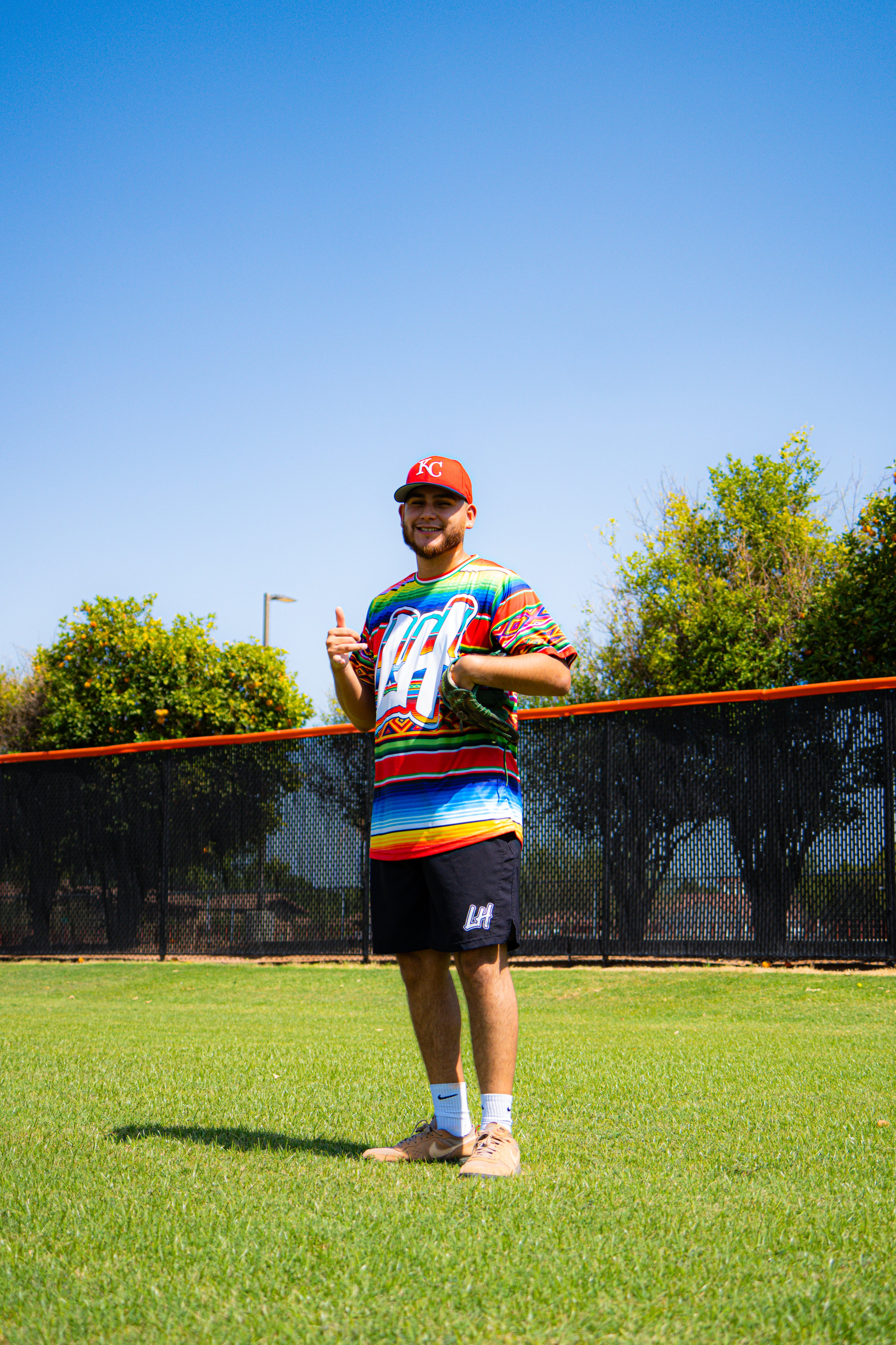 LIVIN’ HUNGRY POLYESTER SHORTS