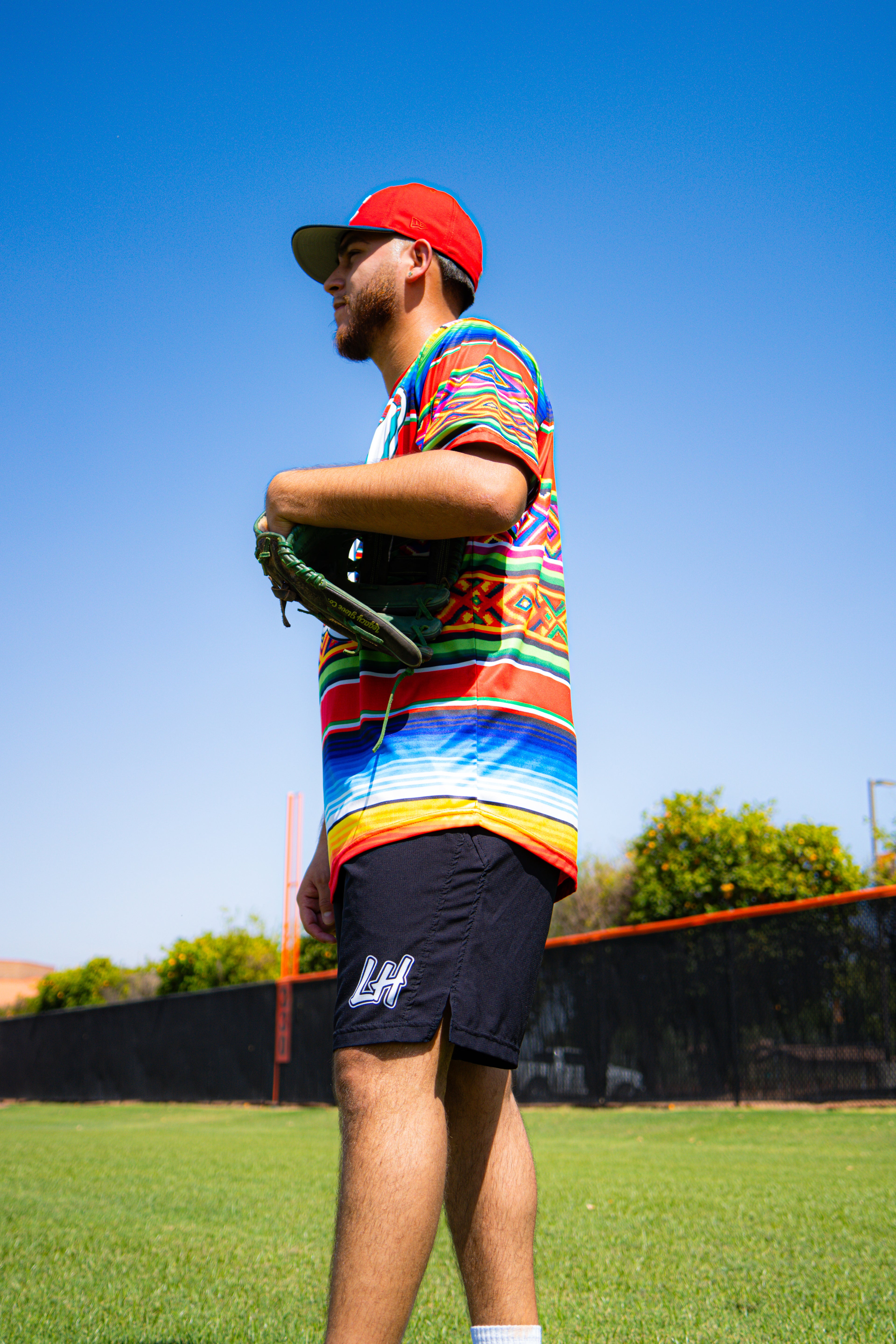 LIVIN’ HUNGRY POLYESTER SHORTS