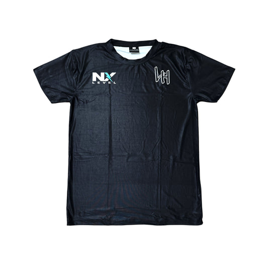 LIVIN’ HUNGRY X NEXTLEVEL COLLAB JERSEY - BLACK