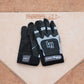 LIVIN’ HUNGRY PREMIUM PRO LEATHER BATTING GLOVES - SMOKE GRAY