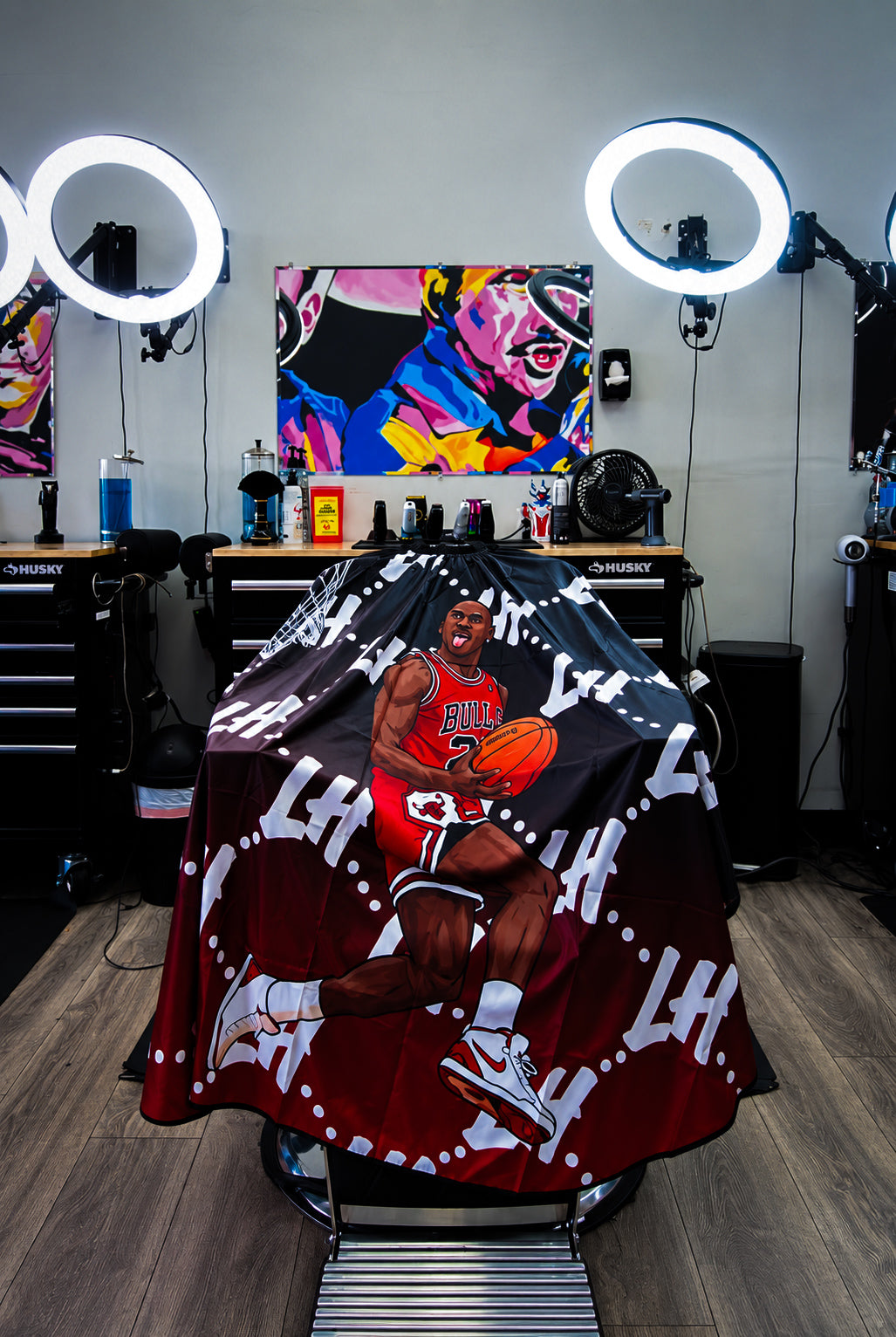 LIVIN’ HUNGRY “GOAT” BARBER CAPE