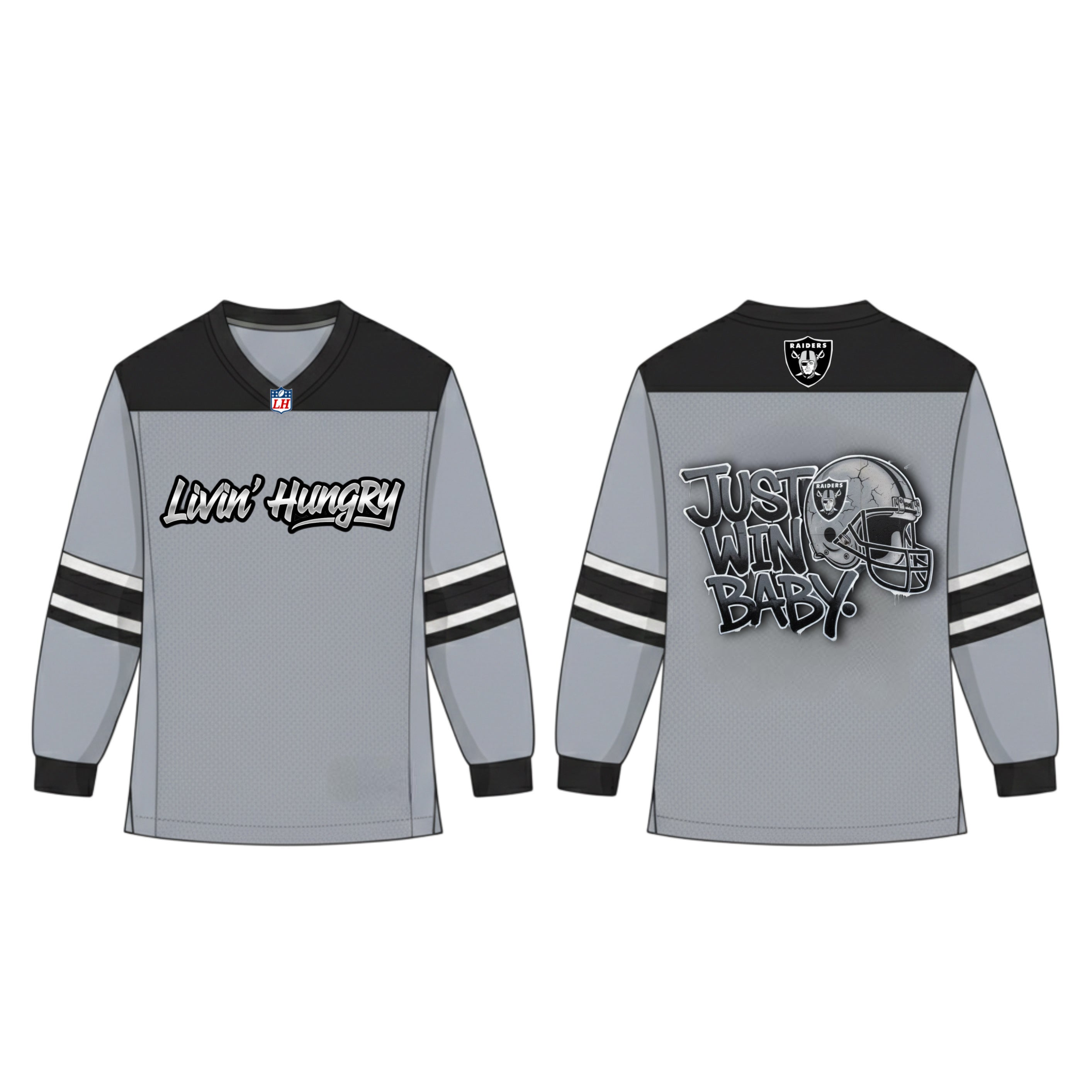 LIVIN’ HUNGRY “JUST WIN BABY” JERSEY