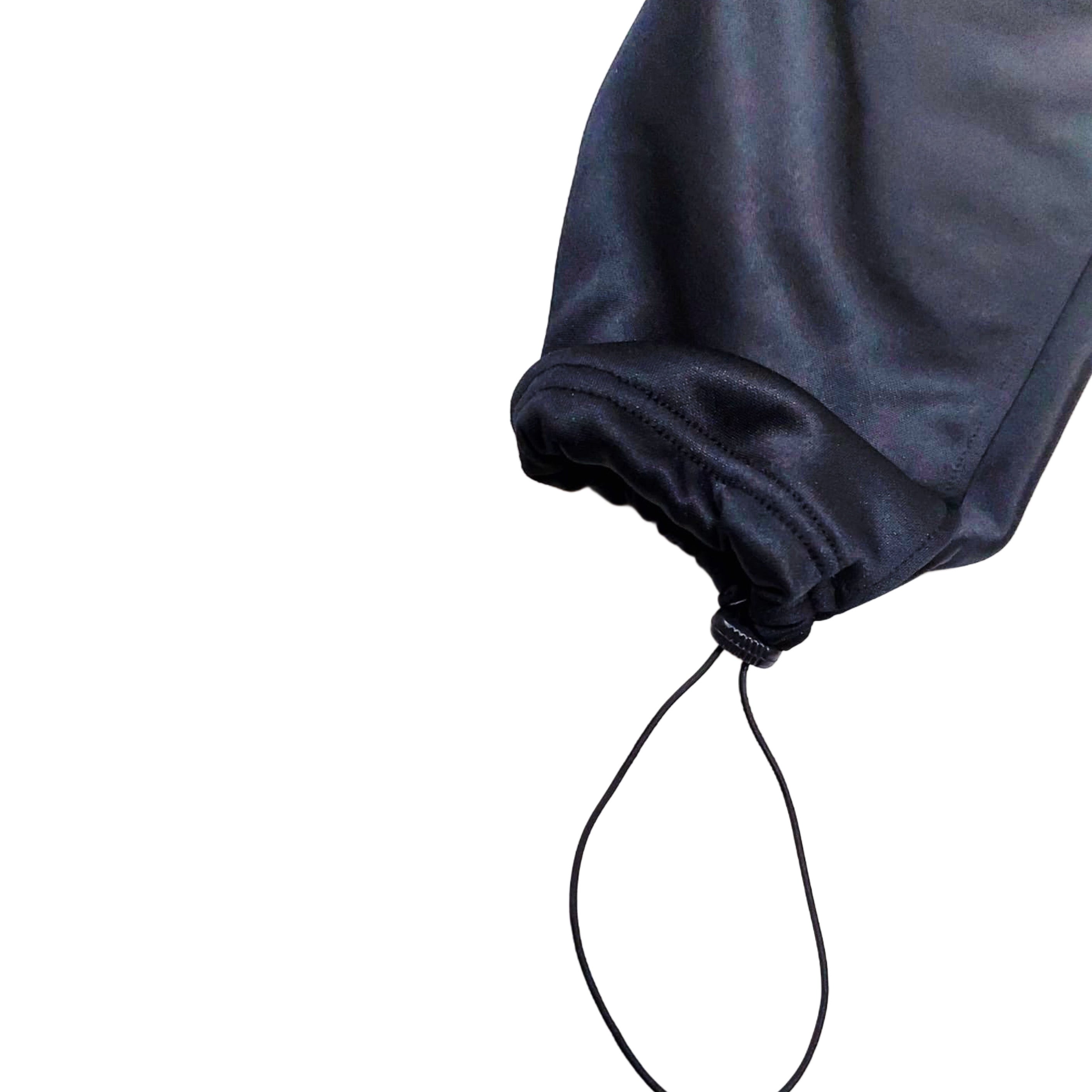 LIVIN’ HUNGRY BLACK FLEECE CARGO SWEATPANTS