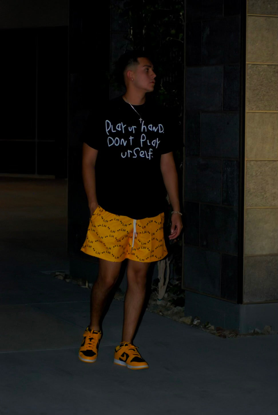 LIVIN’ HUNGRY HONEYCOMB MESH SHORTS