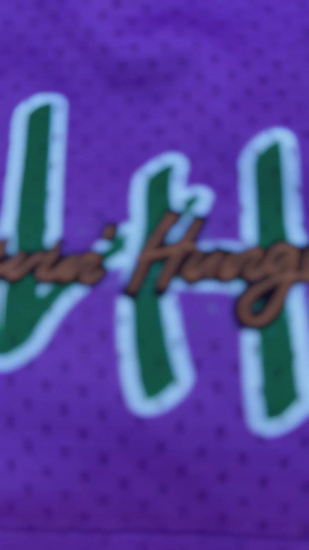 LIVIN’ HUNGRY PURPLE MESH SHORTS