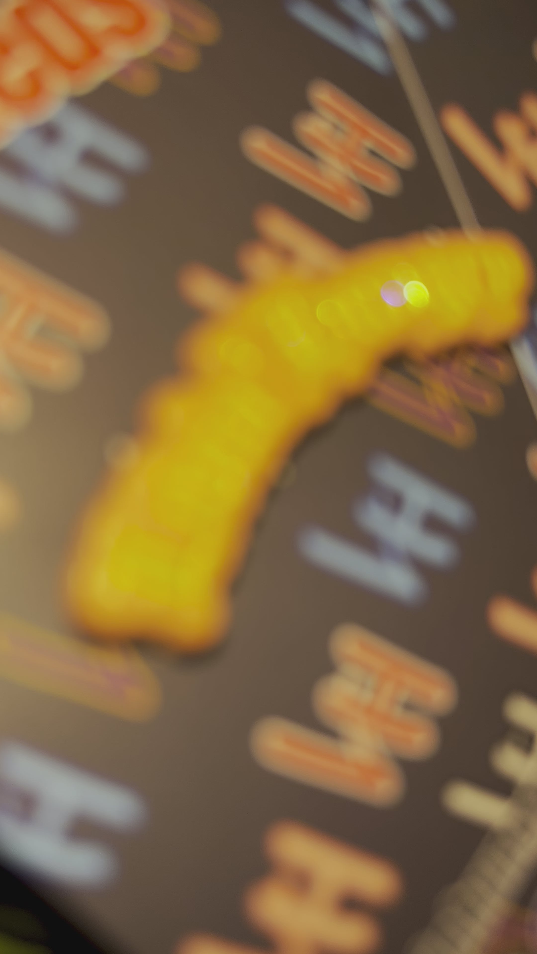 LIVIN’ HUNGRY GLITTER PIN - EASTER